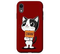 Halloween Spooky Holiday Cute Kitten Funny Cat Halloween Coque pour iPhone XR