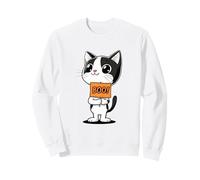 Halloween Spooky Holiday Cute Kitten Funny Cat Halloween Sweatshirt