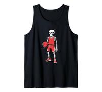 Halloween Squelette Basketball Panier Cercle Joueur Débardeur