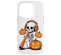 Halloween Squelette Didgeridoo Yidaki Coque pour iPhone 14 Pro