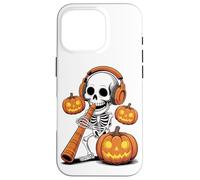 Halloween Squelette Didgeridoo Yidaki Coque pour iPhone 16 Pro
