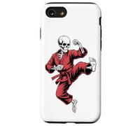 Halloween Squelette Judo Karaté Taekwondo Jiu Jitsu Coque pour iPhone SE (2020) / 7/8