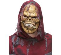 Halloween Squelette Monstre Masque avec lézard multicolore