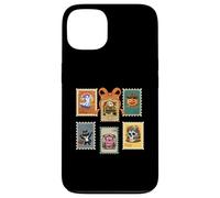 Halloween Stamps Hanté Citrouille Maison Chaise Squelette Ange Coque pour iPhone 13