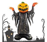 Halloween Standing Balloons - Scary Horror Inflatable Party Decor | Scary Standing Halloween Balloon For Floor Or Table Display, Ideal For Parties, Stage Props, Home Decor And Spooky Holiday