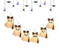 Halloween String Lights 71.6 Inches - Ghost String Light Garland Halloween