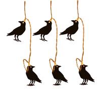 Halloween String Lights 9.8ft 20LED Crow Halloween Lights Battery Powered for Indoor and Outdoor