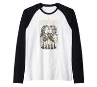 Halloween Sœurs Sorcières Manche Raglan