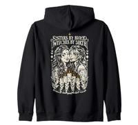 Halloween Sœurs Sorcières Sweat à Capuche