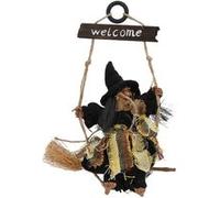 Halloween suspendu décor Sorcière avec bonnet Noir Multicolore G