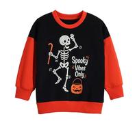 Halloween Sweatshirt Kids, Costumes Halloween Enfants | Sweat à capuche à manches longues imprimé phosphorescent pour , pour garçons et filles, pour tout-petits et enfants.