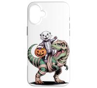 Halloween T-Rex Dinosaure Loutre De Mer Momie Tyrannosaurus Coque pour iPhone 16 Plus