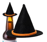 Halloween Table Decorations - Decorative Wine Bottle Toppers, Festive Craft Trim | Small Party Accessory, Seasonal Ornament for Bedside, Living Room, Adult Photo Prop