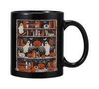 Halloween Tasse à café - Tasse crâne de 400 ml | en céramique avec décoration fantôme, capacité de poids moyen, émail doux et effrayant est un autre avis, accessoire pour boire