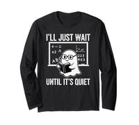 Halloween Teacher I'll Just Wait Until It's Quiet Manche Longue