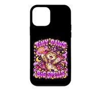 Halloween Tiny Paws Big Spells Cute Wizard Cat Magic Spell Coque pour iPhone 12 Mini