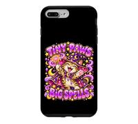 Halloween Tiny Paws Big Spells Cute Wizard Cat Magic Spell Coque pour iPhone 7 Plus/8 Plus