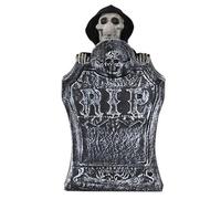 Halloween Tombstone Animatronic, Rise-Fall Zombie avec Accessoires effrayants activés par Le Son
