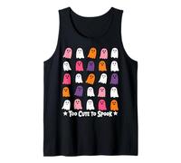 Halloween Too Cute to Spook Fun Ghosts Débardeur