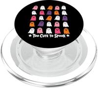 Halloween Too Cute to Spook Fun Ghosts PopSockets PopGrip pour MagSafe
