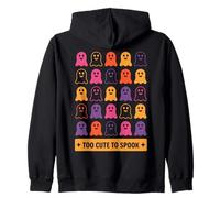 Halloween Too Cute to Spook Fun Ghosts Sweat à Capuche