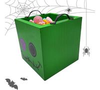 Halloween Treat Boxes | Cardboard Goodie Bags | Party Favor Supplies for Kids Adults Home Family Gathering Holiday School Classroom Pastries, Cupcakes Decoration