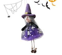 Halloween Tree Ornaments - 8.66in Cat Witch Pumpkin Ghost Hanging Decor