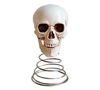 Halloween Tree Topper | Spooky Skull Topper for Tree Decor | Horror Treetop Decoration for Businesses Rental Bedroom Hotel Restaurant Apartment Living Room