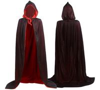 Halloween Vampire Cape - Dracula Cosplay Cloak, Accessoire de costume unisexe | Tenue pour adultes, fêtes masquées, vêtements de performance de scène