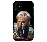 Halloween Vampire Coffee Mug Dracula Themed Coffee Lover Coque pour iPhone 11