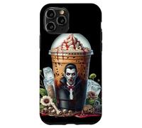 Halloween Vampire Coffee Mug Dracula Themed Coffee Lover Coque pour iPhone 11 Pro