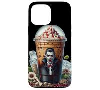 Halloween Vampire Coffee Mug Dracula Themed Coffee Lover Coque pour iPhone 13 Pro Max