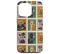 Halloween Vet Nurse Crew Stamp Pattern Boo Patrol Coque pour iPhone 13 Pro