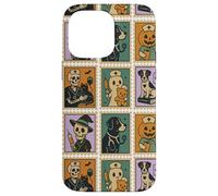Halloween Vet Nurse Crew Stamp Pattern Boo Patrol Coque pour iPhone 14 Pro Max