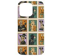 Halloween Vet Nurse Crew Stamp Pattern Boo Patrol Coque pour iPhone 15 Pro Max