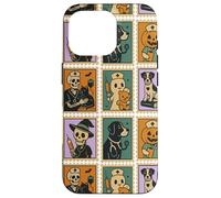 Halloween Vet Nurse Crew Stamp Pattern Boo Patrol Coque pour iPhone 16 Pro
