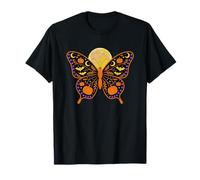 Halloween Vibes Mystique Lune ET Papillon Boho T-Shirt