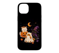 Halloween Vintage Kawaii Chats Spooky Cottagecore Halloween Coque pour iPhone 14 Plus