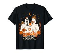 Halloween Vintage Spooky Season Ghosts Cottagecore Halloween T-Shirt