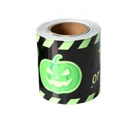 Halloween Warning Tape 20ft Luminous - - - Adhesive Path Guidance Warning |