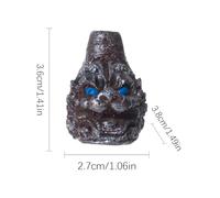 Halloween Whistle - Realistic Screaming Clay Death Whistle for Spooky Pranks | Terrifying Sound Effect Toy Creates Horror Atmosphere, Fun Scary Gift for Teens Kids Party Trick Prop, 3.8x2.7x3.6cm