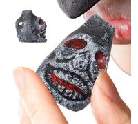 Halloween Whistles - Terrifying Trick Toy for Outdoor Adventures | Clay Scary Sound Whistle for Men Women, Novelty Party Prop Perfect for Holiday Events and Safe Outdoor Fun, 3.8x2.7x3.6cm Multicolor
