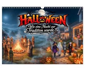 Halloween - Wie eine Nacht zur Tradition wurde (Wandkalender 2027 DIN A3 quer), CALVENDO Monatskalender: Die Geschichte von Halloween von Samhain bis zum modernen Halloween