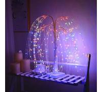 Halloween Willow Tree Lights, LED Artificial Willow Night Lights, Lumières d'arbre de Saul d'halloween, lumières de Nuit artificielles de Saul LED, Arbre Artificiel Lumineux à LED pour Intérieur (D)
