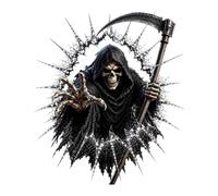 Halloween Window Clings, Thrilling Ghost with Illusion Effect Design, Ghost | Ghost Witch Character Window Sticker for Living Room Haunted House Bathroom Bedroom
