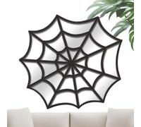 Halloween Window Decorations - Mirror Reflective Effect, Wood Spider