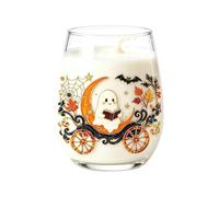 Halloween Wine Glass - Stemless Ghost Pumpkin 400ml Cup, Aesthetic Set