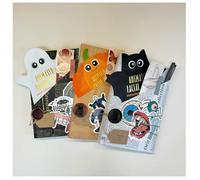 Halloween Witch Blind Date avec un livre, horreur Halloween Blind Date avec un livre, ensemble cadeau mystère d'Halloween pour la famille et les amis, Halloween, amateurs de livres (A+B+C)