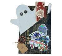 Halloween Witch Blind Date with a Book - Horror Mystery Halloween Book Gift Set | Blind Date avec un livre pour les amateurs d'Halloween, cadeau pour les amateurs de livres, surprise de lecture