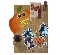 Halloween Witch Blind Date with a Book - Horror Mystery Halloween Book Gift Set | Blind Date avec un livre pour les amateurs d'Halloween, cadeau pour les amateurs de livres, surprise de lecture